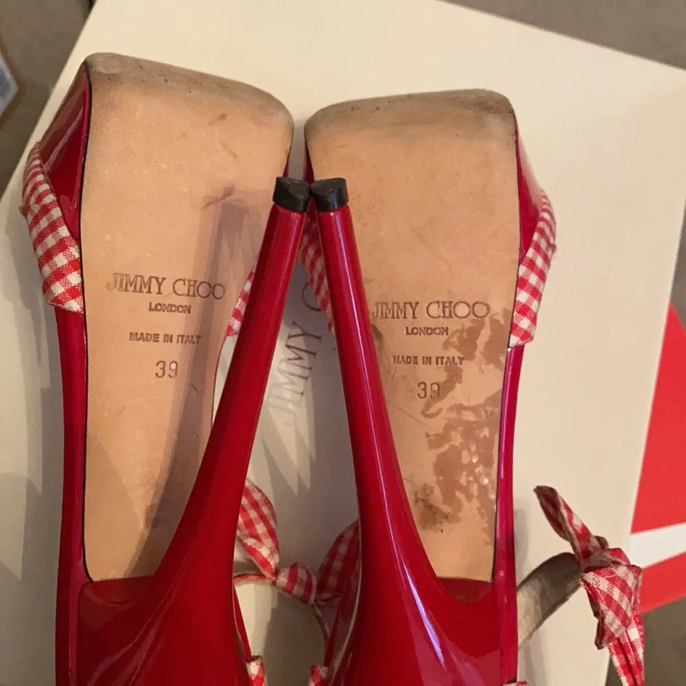 Jimmy Choo Icons Stiletto Sandals - Picture 5 of 6